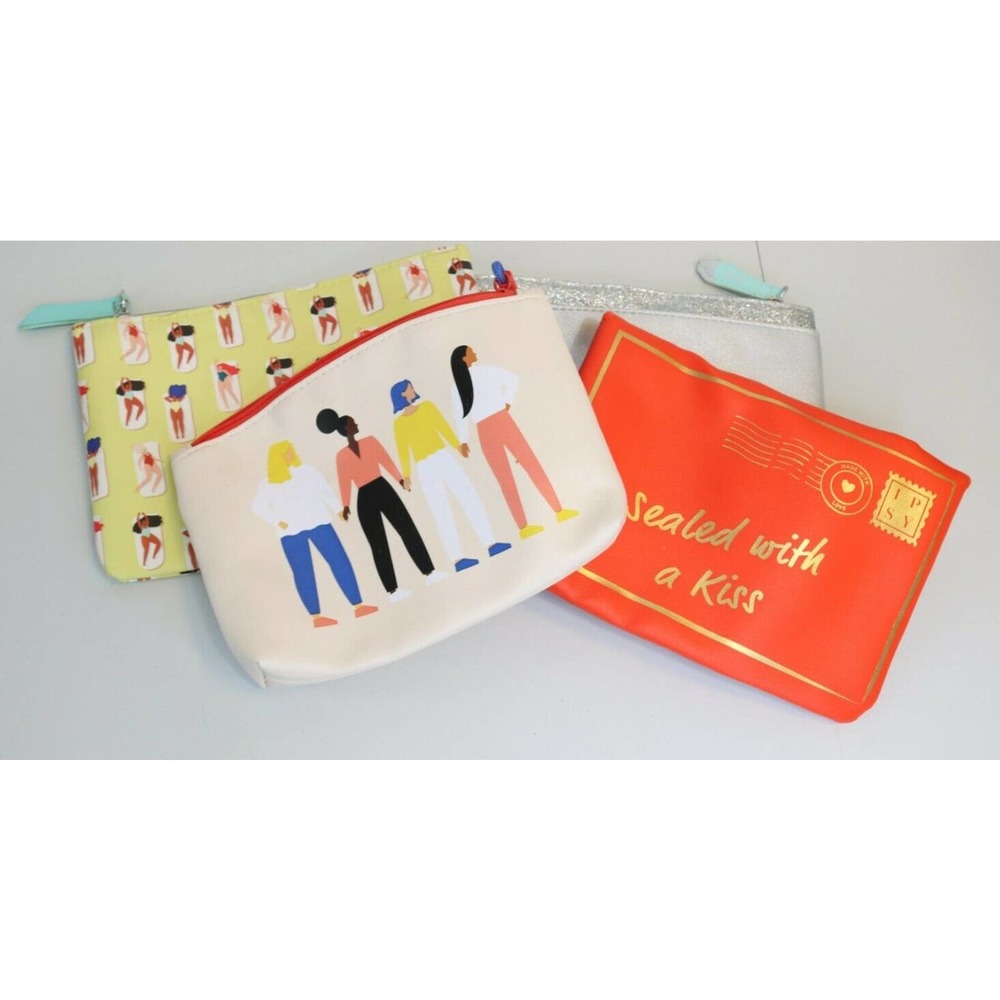 IPSY Makeup Bag Lot- Lot of Four